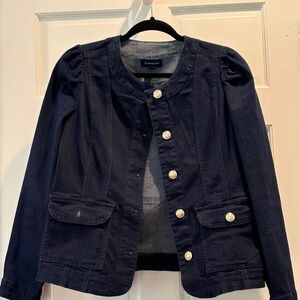 Charter Club Dark Denim Jacket